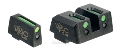 DETONATOR - VTAC Type Steel Front & Rear Sight For Tokyo Marui G17/22/34/18C GBB (ST-TM24)