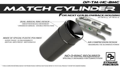 DP Match Cylinder for (HI-capa) Next gen blowback housing