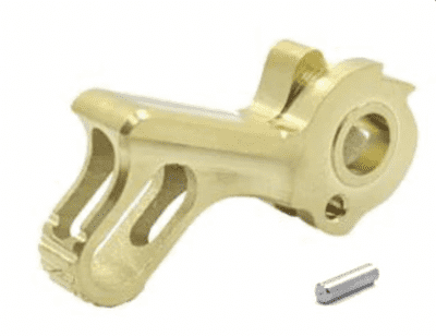 DP Match Grade Stainless Steel Hammer for Marui Hi-Capa GBB (Type A, Gold)