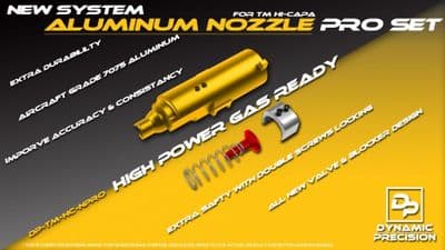 DYNAMIC PRECISION TOKYO MARUI HI CAPA NOZZLE PRO SET (ALUMINUM)