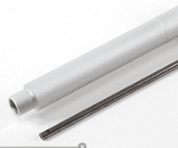 DYTAC 16inch Mid Length Outer Barrel Assemble for Marui M4 (Silver)