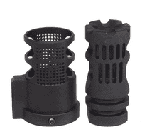 E&C Gamma Airsoft Flash Hider w/Diverter for 14mm- ( EC-MP244 )