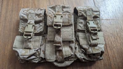 EAGLE INDUSTRIES SOFLCS TRIPLE M4 MAGAZINE POUCH MARITIME - AOR1