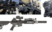 Element Wilco Scope Mount MK18 30mm Mount M2 m3 Dot Scopes Black EX035
