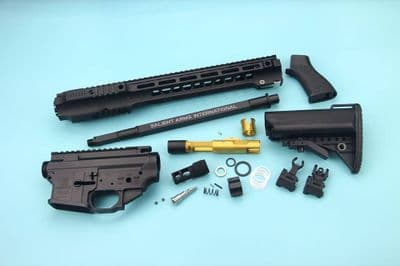 EMG SAI Gas Blow BackKit For Tokyo Marui M4 MWS GBBR (Long) - Black (by G&P + Gunsmodify)
