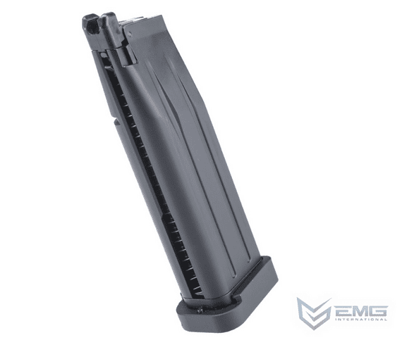 EMG TTI Licensed Hi-Capa 5.1 Gas Magazine for JW Pistol Series 28rnds