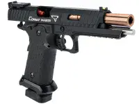 EMG TTI Licensed JW3 2011 Combat Master Gas Blowback Pistol (Black)