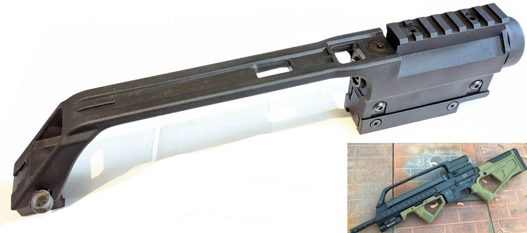 FCW G36K Scope Carry Handle T2 with Picatinny rail Adapter for any rifle