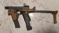 FLUX Type Flash Mag Front Grip Tan for G17