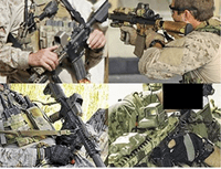 FMA CQD Style Steel Rear Sling Mount for AR / M4 GBB ( FMA-TB266 )