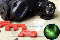 FMA PEQ LA5-C Upgrade Version LED White + Red Laser (FDE colour shell) Strong LASER!