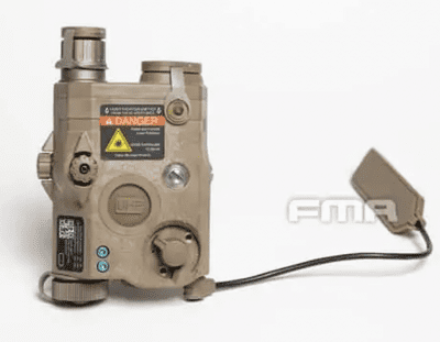 FMA PEQ LA5-C Upgrade Version LED White + Red Laser (FDE colour shell) Strong LASER!