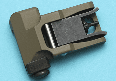 G&P Flash QD Flip Up Steel Front Sight (Low Profile, Sand)