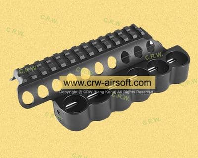 G&P Shotshell Receiver Rail for Tokyo Marui Shotgun (Short)