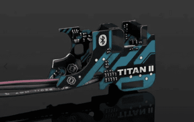 GATE TITAN II Bluetooth® V2 Gearbox Drop-In ETU FCU Mosfet for AEG (Rear wiring/basic)