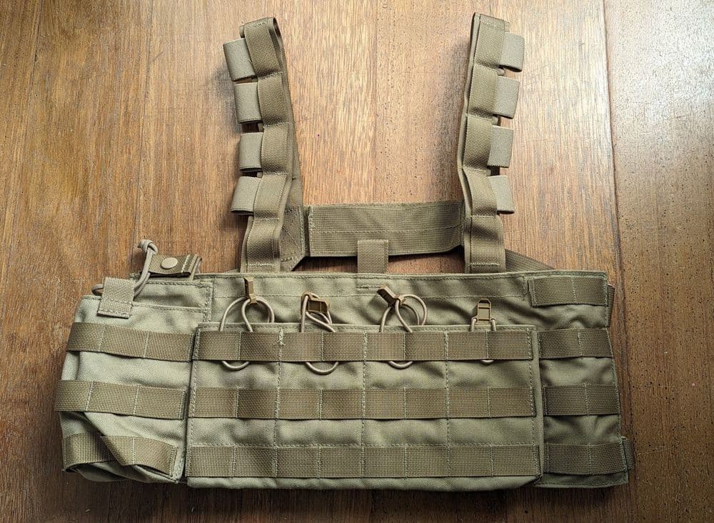 Genuine LBT- 2586A Low profile Chest Rig TAN