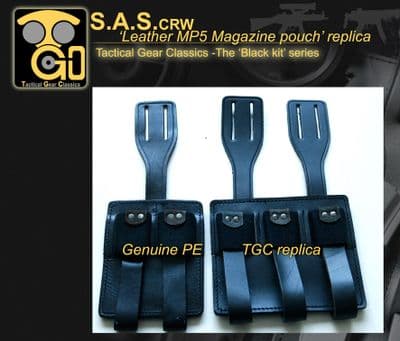 Genuine PE vs TGC replica -MP5 mag pouch
