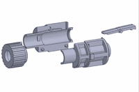 GHK Factory Parts M4 GBB HOP-UP Arm (M4-09 A)
