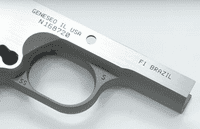 Guarder Aluminium Frame for Marui V10 (Ceramic / Silver Polishing)