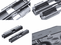 Guarder Aluminum CNC Slide for MARUI G19 (Black)