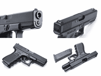 Guarder Aluminum CNC Slide for MARUI G19 (Black)