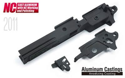 Guarder  Aluminum Frame for MARUI HI-CAPA 5.1 (Standard/STI 2011/Black)