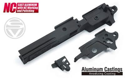 Guarder Aluminum Frame for MARUI HI-CAPA 5.1 (Standard/SV/Black)