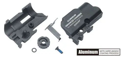 Guarder #GLK-120(B) Enhanced Hop-Up Chamber Set for MARUI G26 & KJ G19/23/27