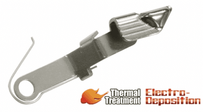 Guarder Extended Slide Stop for Marui G19 Gen3 / G17 Gen4 (Silver)155(B)SV