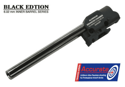 Guarder #GLK-123 6.02 inner Barrel with Chamber Set for TM G17/18C/22