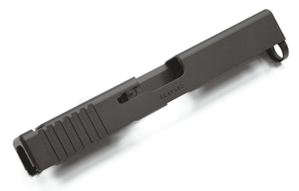 Guarder GLK-255 BK Steel CNC Slide for MARUI G19 Gen4 Black