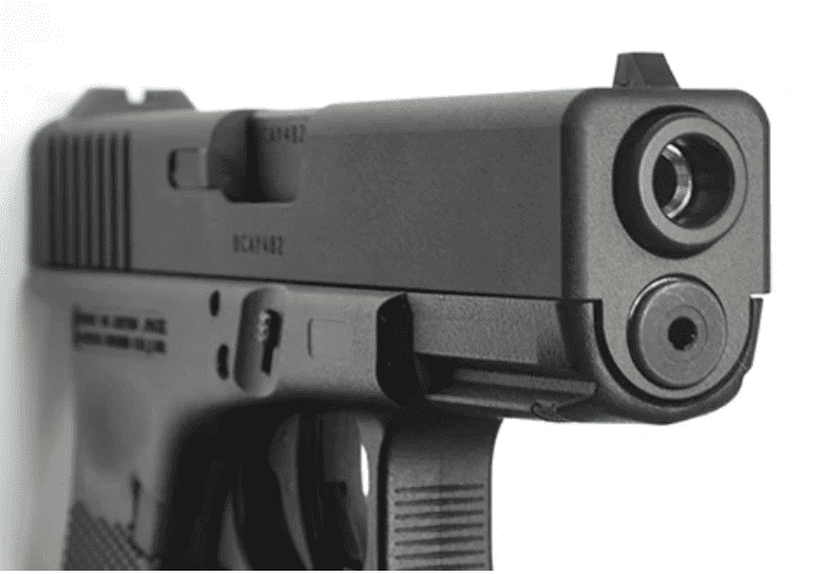 Guarder GLK-255 BK Steel CNC Slide for MARUI G19 Gen4 Black