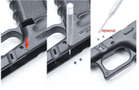 Guarder #GLK139(Pink) G17/18C/22/34 New Generation Frame Rail Mount (Pink)