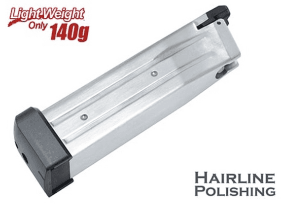 Guarder Light Weight Aluminium Magazine For Marui HI-Capa 5.1 (Silver)
