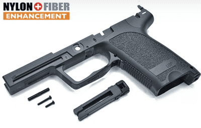 Guarder Original Frame for Tokyo Marui USP GBB (Variant 1)(Black)