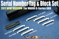 Guarder Series No. Tag Set BLANK ver for MARUI G17 (Blank)#GLK-96(B)