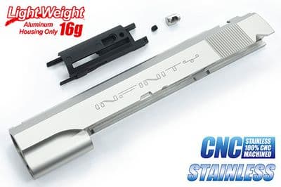 Guarder Stainless CNC Slide for MARUI HI-CAPA 5.1 (INFINITY/Silver)