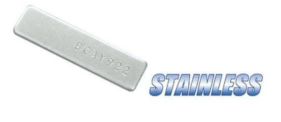 Guarder Stainless Serial Number Tag (Original Number) for MARUI G17 Gen4 #GLK-202(A)