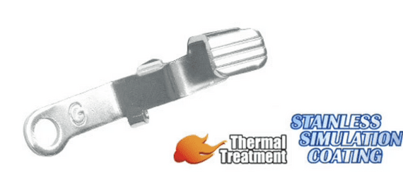 GUARDER Standard Slide Stop - for Marui G-Series ( Stainless Silver )#GLK-44(A)SV