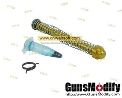 GunsModify 125% Steel Recoil Guide Rod Set For TM G17/18 - Stainless Steel GD