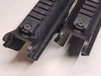 H&K G36C polymer handguard with bottom rail