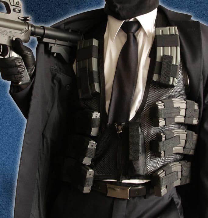 Heat Mag Rig Heat Tactical Vest Version 2 5 For Real size 30rd M4 mag by TGC