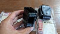 HELLWEG (Made in Australia) Hi-power 9mm magazine leather pouch x2