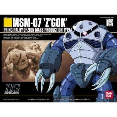 HG Gundam MSM-07 Z'GOK Model Kit Gunpla 1/144 Bandai