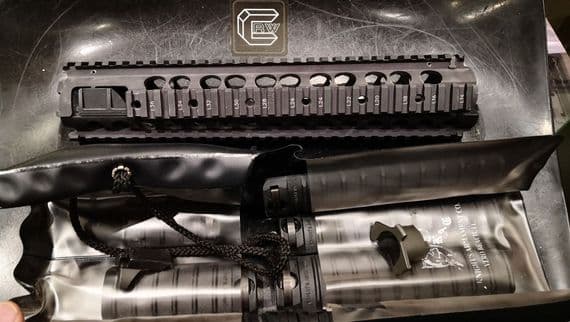 KAC M5 rail with 3 panels