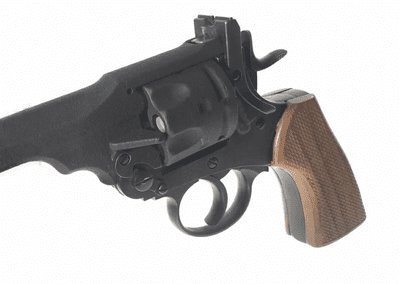 Kimpoi Hand Carved Wood Grip For WG/Well Webley CO2 Revolvers