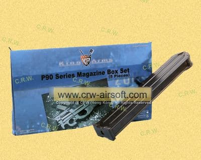 King Arms 300 Rounds Magazine for King Arms FN P90 Series (5pcs)