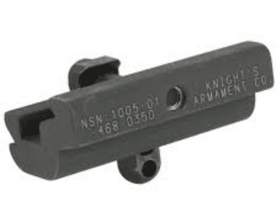 Knights Armament Company KAC MWS Rail Bipod Adapter, Black - KAC 98060