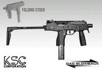 KSC MP9 GBB Submachine Gun