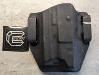 Kydex holster for M&P9 with Inforce APL flash (Tan)